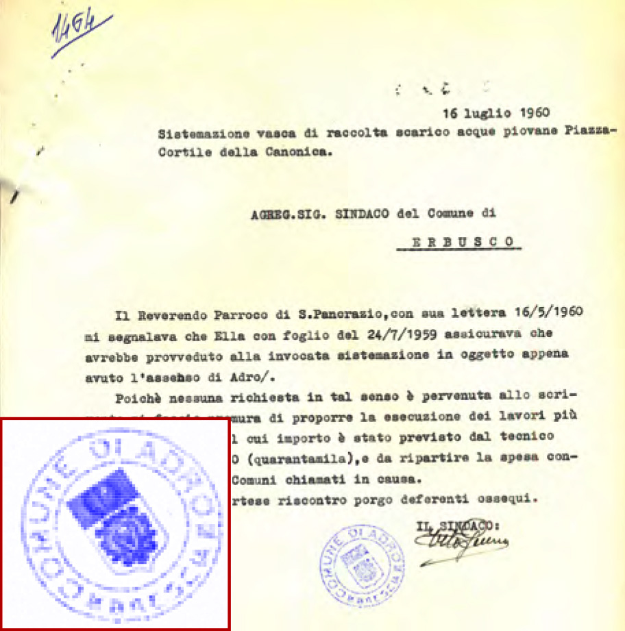 lettera 1960